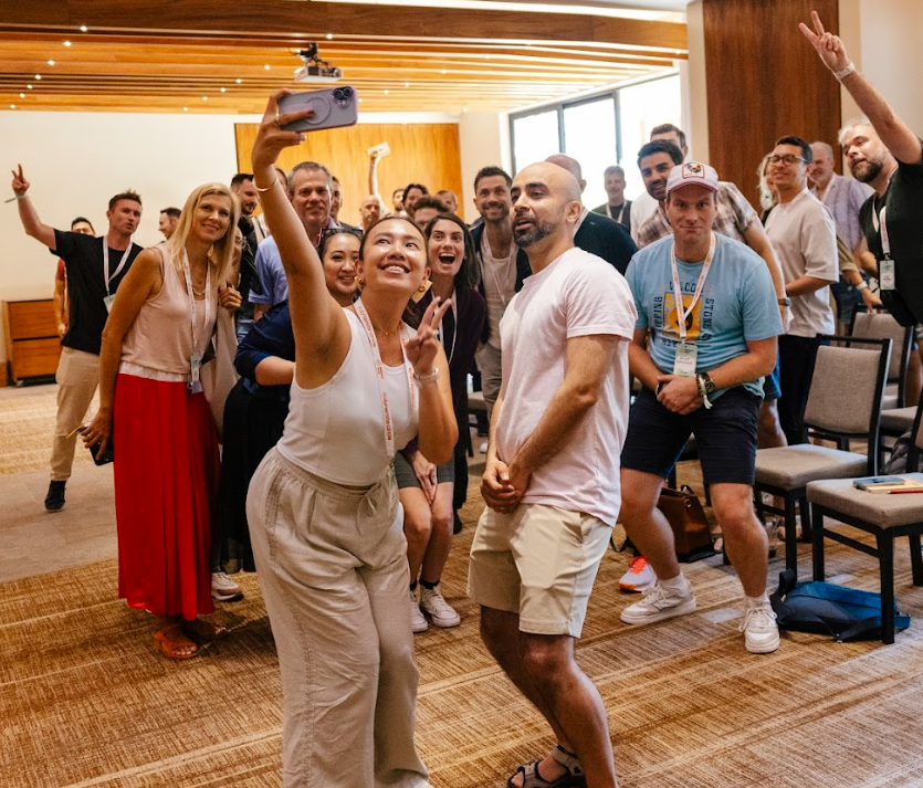 Dynamite Circle members at a community event