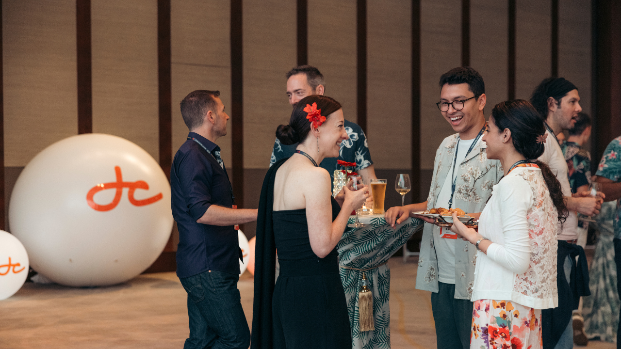 Founders connecting at DCBKK