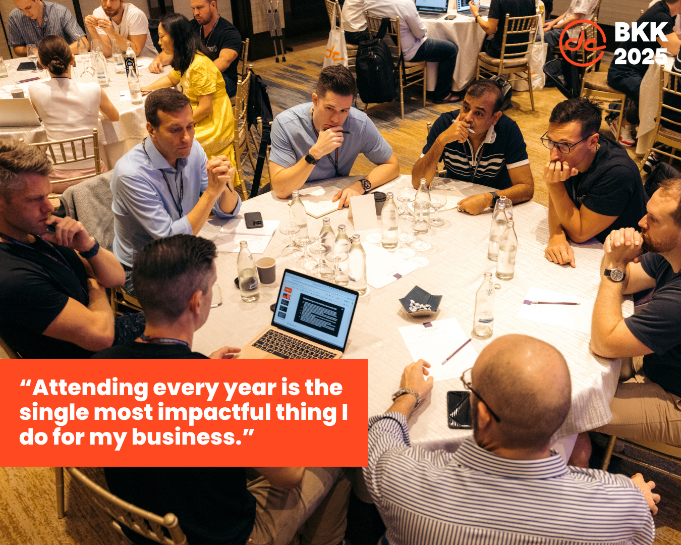 DCBKK testimonial: attending every year is the single most impactful thing I do for my business