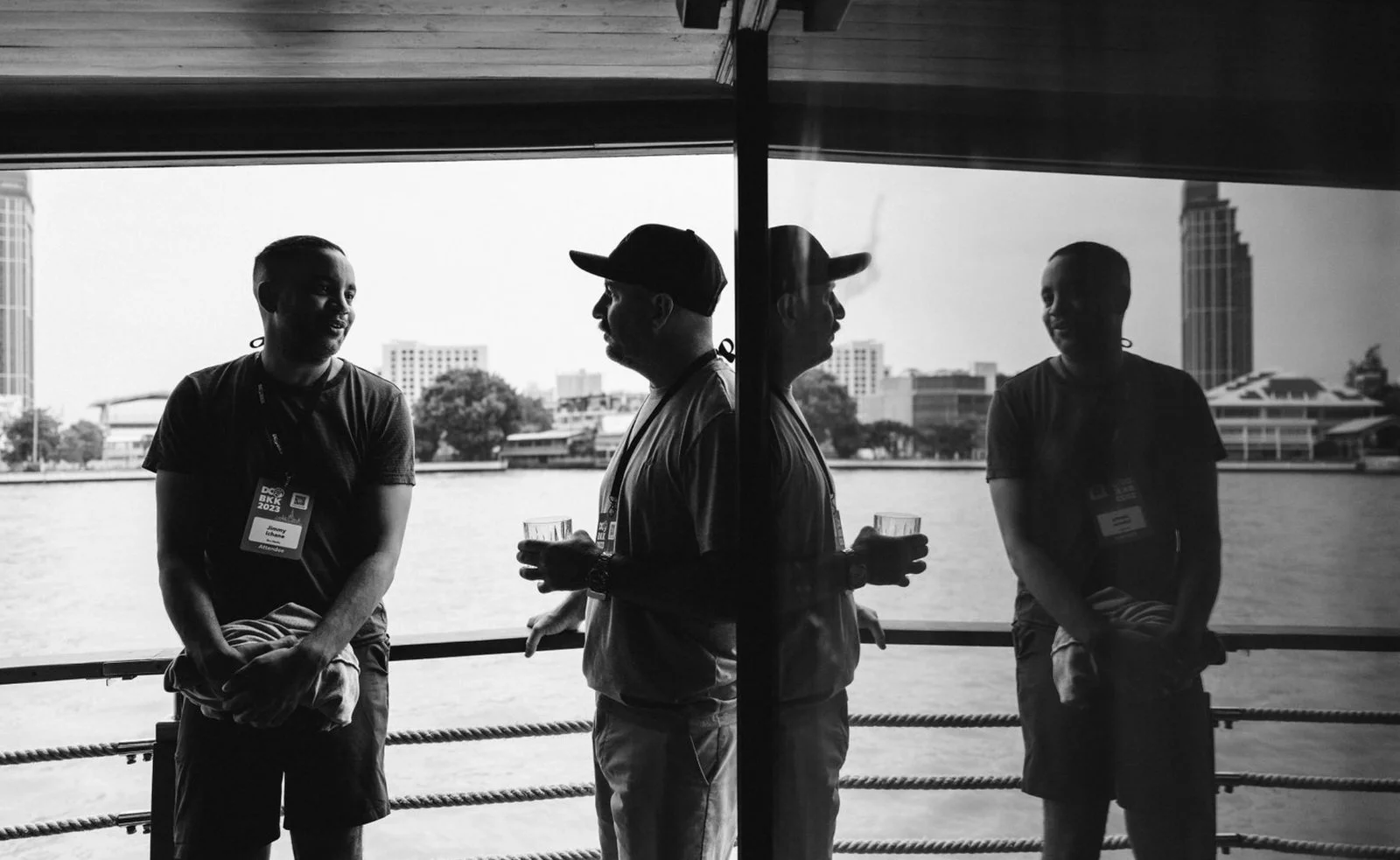 Snapshot from our first in-person meeting at DCBKK on the luxury boat.